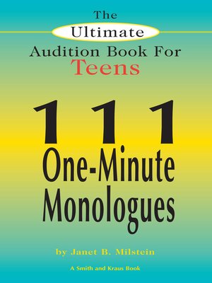 cover image of The Ultimate Audition Book for Teens, Volume 1